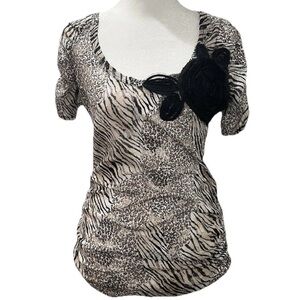 Daytrip Women’s Animal Print Blouse